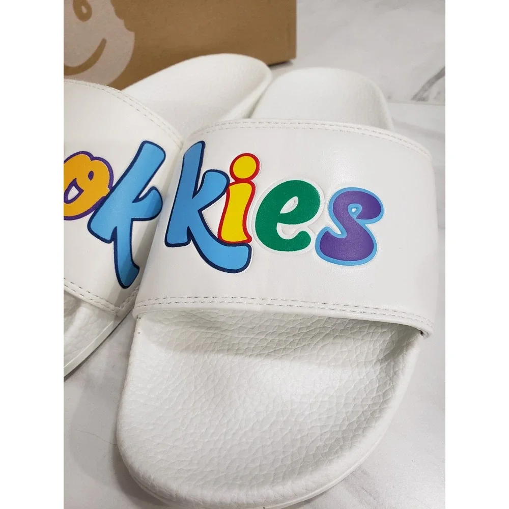 NEW SIZE 41 / US 8 -‎ Cookies SF Logo Slides Sandals